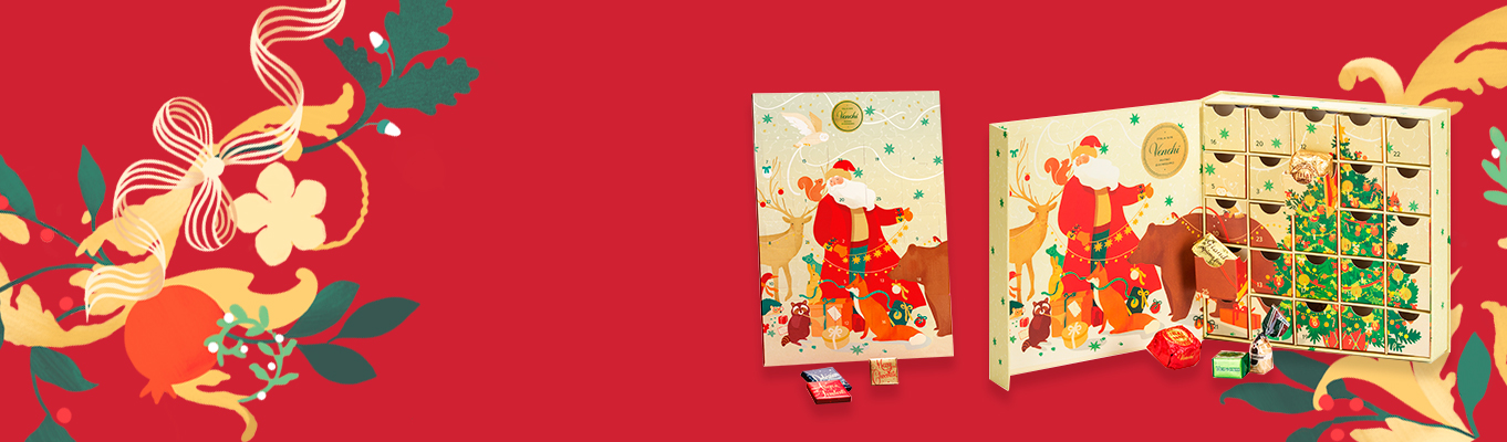 Venchi's Advent Calendars are a tribute to a fairytale world