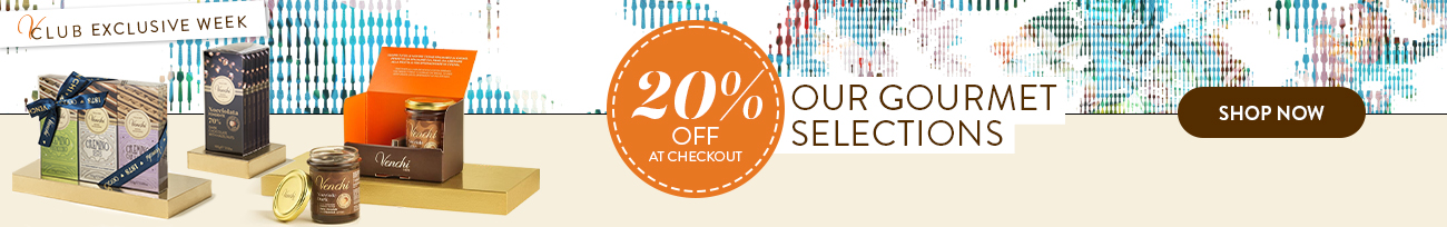 20% off at checkout our gourmet selections - Shop Now