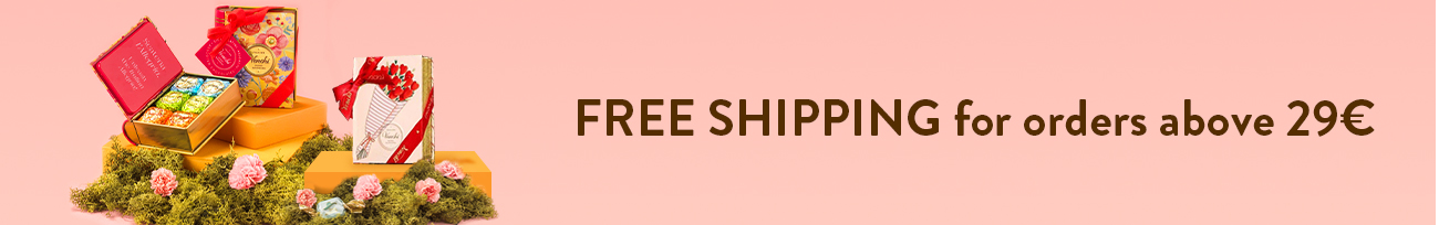 Free Shipping for orders above 29€