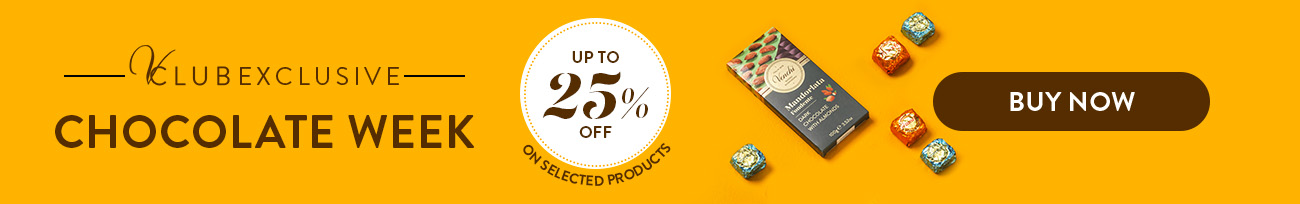 V-CLUB exclusive Chocolate Week up to 25% off on selected products - Buy now