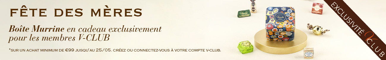 Boîte Murrine en cadeau exclusivement pour les membres V-CLUB