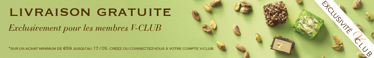 Livraison gratuite sur un achat minimum de €59 