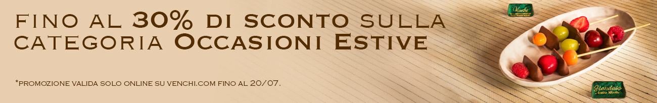 Fino al 30% di sconto sulla categoria Occasioni Estive