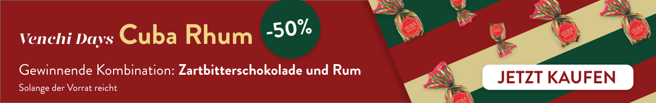 Venchi Days - Cuba Rhum -50%