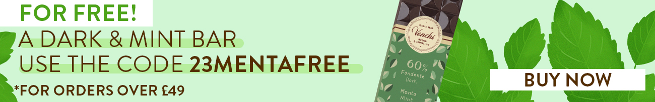 For free a Dark & Mint bar. Use the code 23MENTAFREE