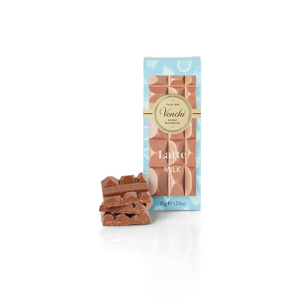 Mini Milk Chocolate tablette de chocolat 35 g - Venchi