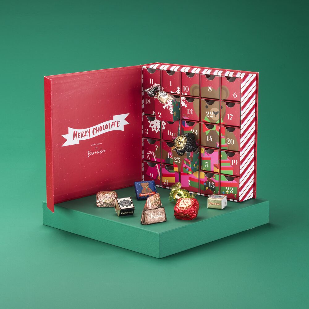 Calendrier de l'Avent Prestige : chocolats assortis, 310 g - Venchi