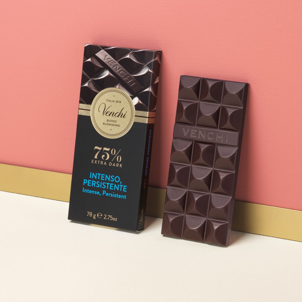 75% Extra Dark Chocolate Bar, 78 G