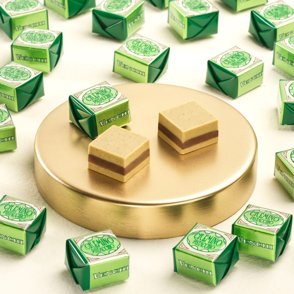 Cremino al pistacchio, cioccolatini in busta da 1kg