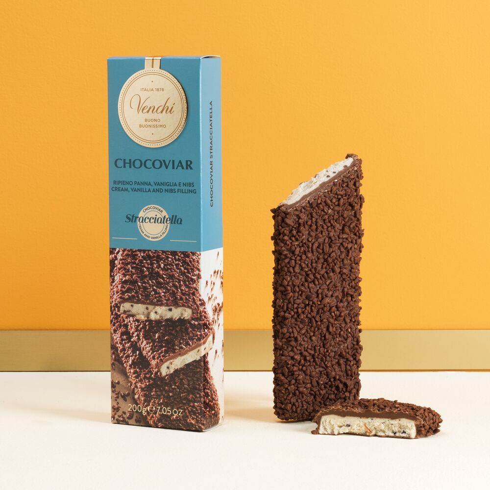 Chocolate stick: Chocoviar Stracciatella, 7.05 oz