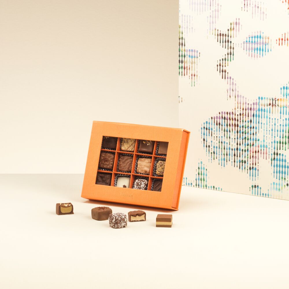 Assorted artisan pralines: 12 pc