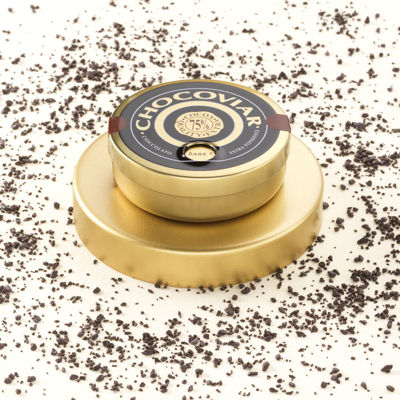 Chocoviar 75% Dark Chocolate Grains Dispenser 3.52 oz