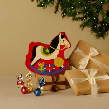 Rocking Horse tin with Comet chocolates 160 g