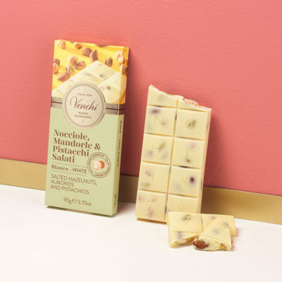 White Chocolate Salted Nuts Bar 3.35 oz