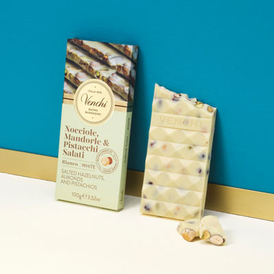 White Chocolate Salted Nuts Bar 3.52 oz