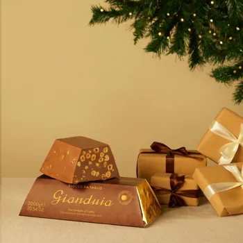 Artisanal Hazelnut Gianduja cutting block 2 kg
