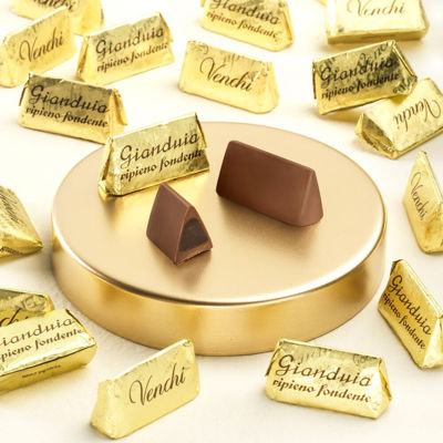 Dark Chocolate Filled Gianduiotto 2.2 lb