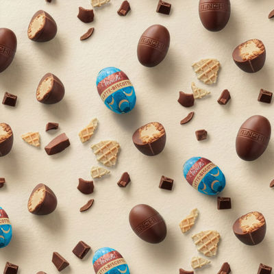 Milk Cream and Biscuit Mini Eggs 2.2 lbs