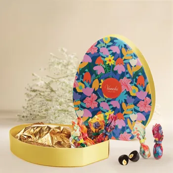 Egg gift box with chocolate mini eggs 200 g