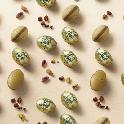 Cremino Pistachio Mini Eggs 1 kg