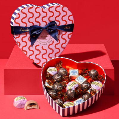 Heart Box With Assorted Chocolates 8.46 oz