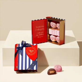 Mini Book With BacioDiDama and Cremino Caramel Gold 105 g