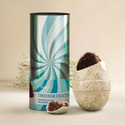 Chocoviar Stracciatella Egg 13.75 oz