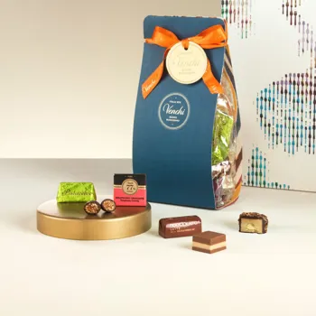 Murrine gift box with assorted chocolates 343 g