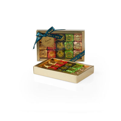 Golden Gift box with Assorted Chocoviar 10.05 oz