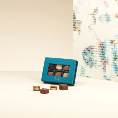 Assorted artisanal pralines 6 pcs