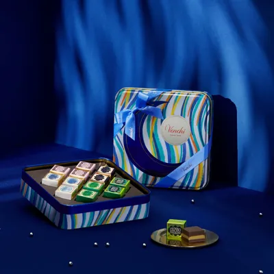 Tin box with Cremino chocolates 135 g