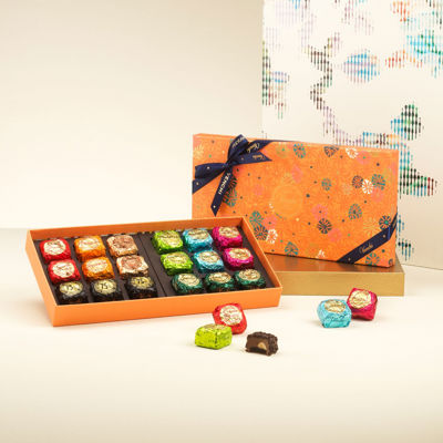Murrine gift box with Chocoviar chocolates 12.48 oz