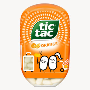 Tic Tac Bottle Orange, 98g