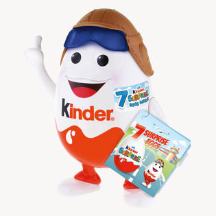 Kinder Surprise Mascot filled with 7 surprise eggs, 140g
