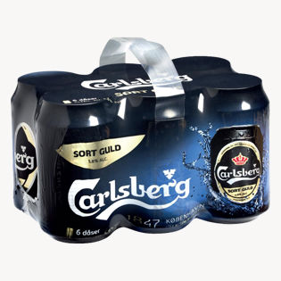 Carlsberg Black Gold 0.33L can