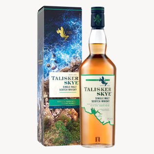Talisker Skye Single Malt Scotch Whisky 45.8% 1L gift pack