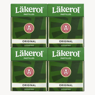 Läkerol Orginal 4-pack 4x25g