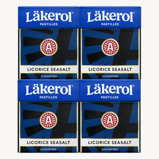 Läkerol Sea Salt 4-pack 4x25g