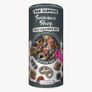 Van Slooten Souvenir Shop Liquorice mix 300g