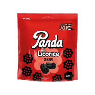 Panda Soft&Fresh Licorice Original 550g