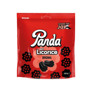 Panda Soft&Fresh Licorice Original 550g