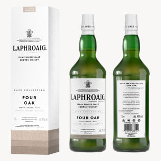 Laphroaig Four Oak Islay Single Malt Scotch Whisky 40% 1L gi