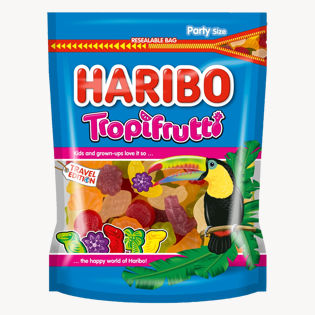 HARIBO Troppifrutti Pouch 750g
