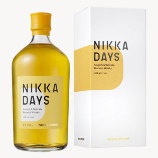The Nikka Days Japanese Blended Whisky 40% 0.7L gift pack