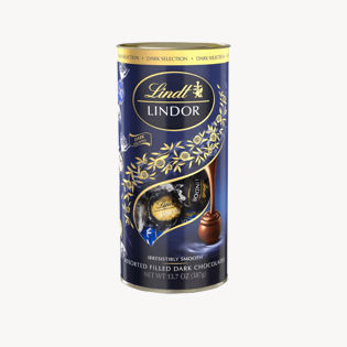 Lindt Lindor Tube Dark Selection 387g