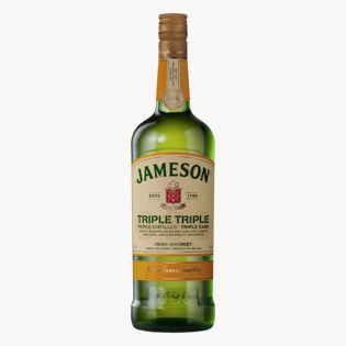 Jameson Irish Whiskey Triple Triple 40% 1L