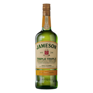 Jameson Irish Whiskey Triple Triple 40% 1L