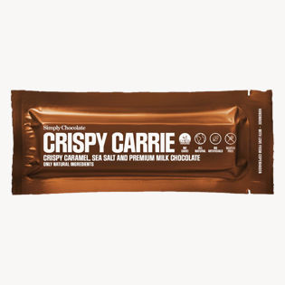 Simply Chocolate Crispy Carrie 40g