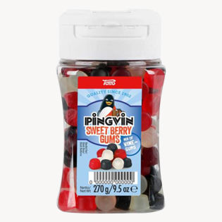 Pingvin Sweet Berry Winegums 270g