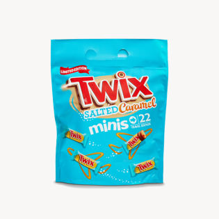 Twix Minis Salted Caramel Pouch 440g